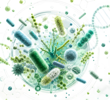 独自の微生物多様性
